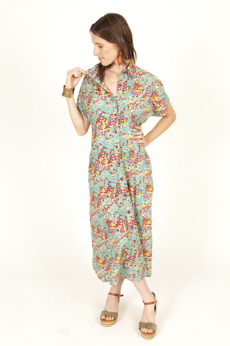 SCALA DRESS rayon slub  (actuel)